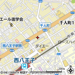 東京都八王子市千人町2丁目3-15周辺の地図