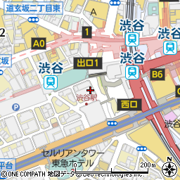 三菱ＵＦＪ銀行渋谷支店 ＡＴＭ周辺の地図