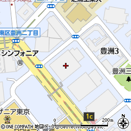 日産レンタカー豊洲駅前店周辺の地図