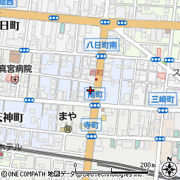 東京都八王子市南町4-12周辺の地図