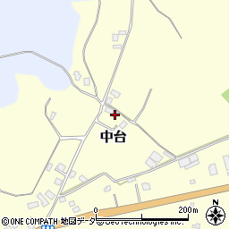 千葉県四街道市中台597周辺の地図