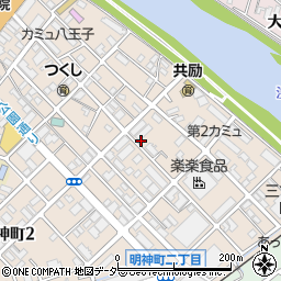 京王自動車株式会社　八王子営業所周辺の地図
