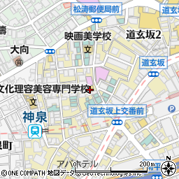 東京都渋谷区円山町2周辺の地図