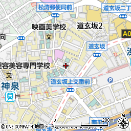東京都渋谷区道玄坂2丁目13-1周辺の地図