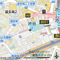 みずほ銀行京王渋谷駅西口 ＡＴＭ周辺の地図