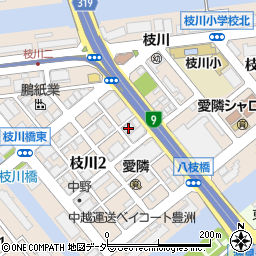 中野倉庫運輸周辺の地図