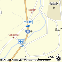 岐阜県下呂市金山町金山2412周辺の地図