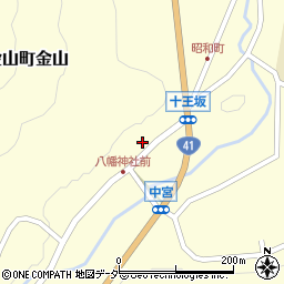 岐阜県下呂市金山町金山2441-3周辺の地図