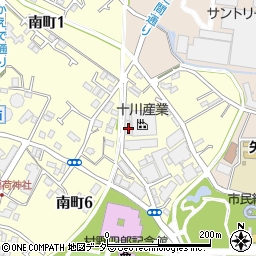 東京都府中市南町6丁目23周辺の地図