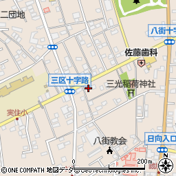 ジャパンケア八街周辺の地図
