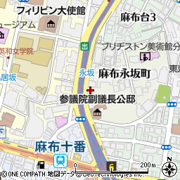 永坂更科第二ビル周辺の地図