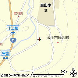 岐阜県下呂市金山町金山2275-1周辺の地図