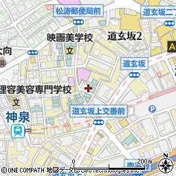 東京都渋谷区道玄坂2丁目13周辺の地図