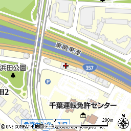 株式会社東日本宇佐美　千葉茨城販売支店３５７号湾岸メッセ周辺の地図