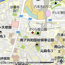 京泉華東京サロン周辺の地図