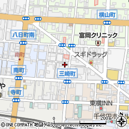 東京都八王子市中町10-10周辺の地図