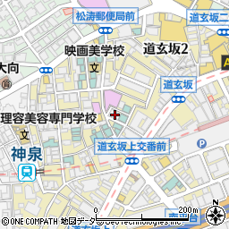 東京都渋谷区道玄坂2丁目13-5周辺の地図