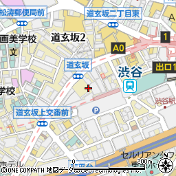 ヤキトリてっちゃん 渋谷店周辺の地図