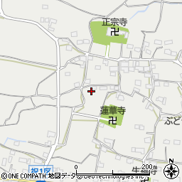 山梨県甲州市勝沼町下岩崎185周辺の地図