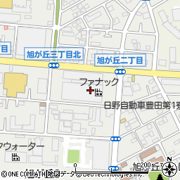 ファナック株式会社日野支社周辺の地図