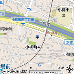 東京都府中市小柳町4丁目25周辺の地図