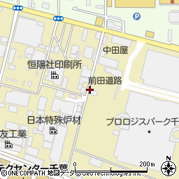 前田道路株式会社　千葉合材工場周辺の地図