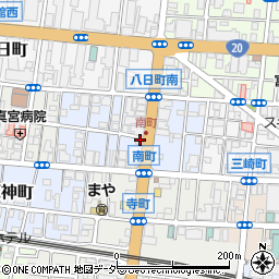 東京都八王子市南町4-10周辺の地図