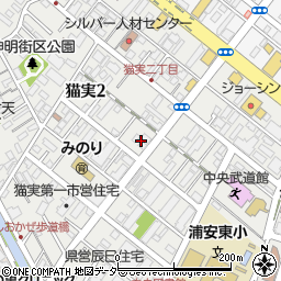 読売センター浦安中央周辺の地図