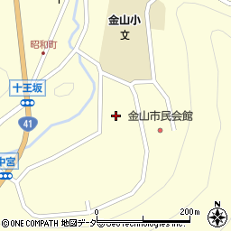 岐阜県下呂市金山町金山2273周辺の地図