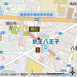株式会社ミニミニ城西　京王八王子店周辺の地図