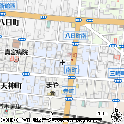 東京都八王子市南町4-8周辺の地図