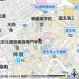 東京都渋谷区円山町2-16周辺の地図