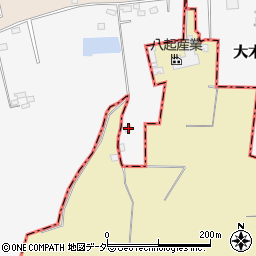 千葉県八街市大木735周辺の地図