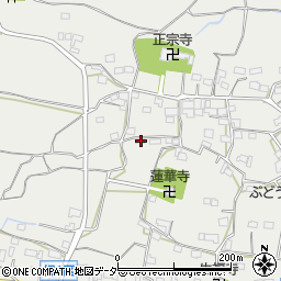 山梨県甲州市勝沼町下岩崎1803周辺の地図