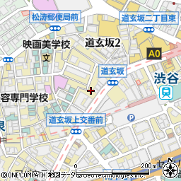 東京都渋谷区道玄坂2丁目17-11周辺の地図