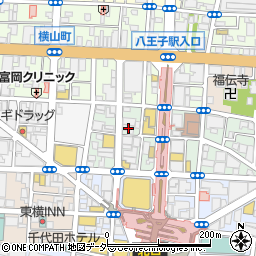 東京都八王子市東町10-3周辺の地図