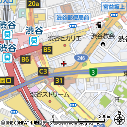 唐そば 渋谷二丁目店周辺の地図