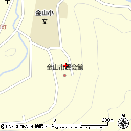 岐阜県下呂市金山町金山2301周辺の地図
