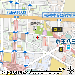 東京都八王子市東町3周辺の地図