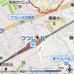 松屋京王つつじヶ丘店周辺の地図