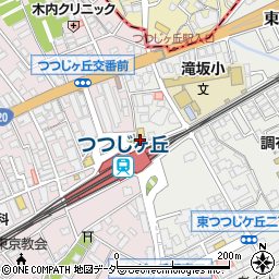 松屋 京王つつじヶ丘店周辺の地図