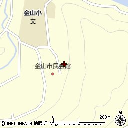 岐阜県下呂市金山町金山2303-6周辺の地図