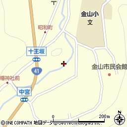 岐阜県下呂市金山町金山2420周辺の地図