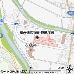 京丹後市弥栄市民局周辺の地図