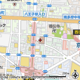 東京都八王子市東町5周辺の地図