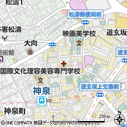 ランドレジデンス渋谷周辺の地図