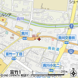 矢崎寝具店周辺の地図