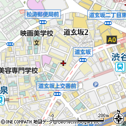 渋谷 貸切パーティースペース UNISPO BEE周辺の地図