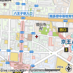 東京都八王子市東町4-6周辺の地図