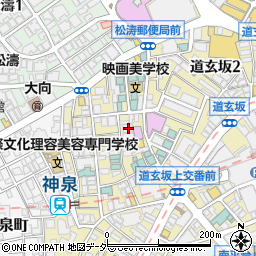 東京都渋谷区円山町2-2周辺の地図